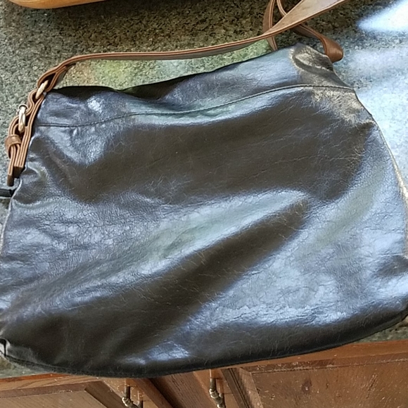 Braciano Black Leather Purse L - Picture 3 of 4